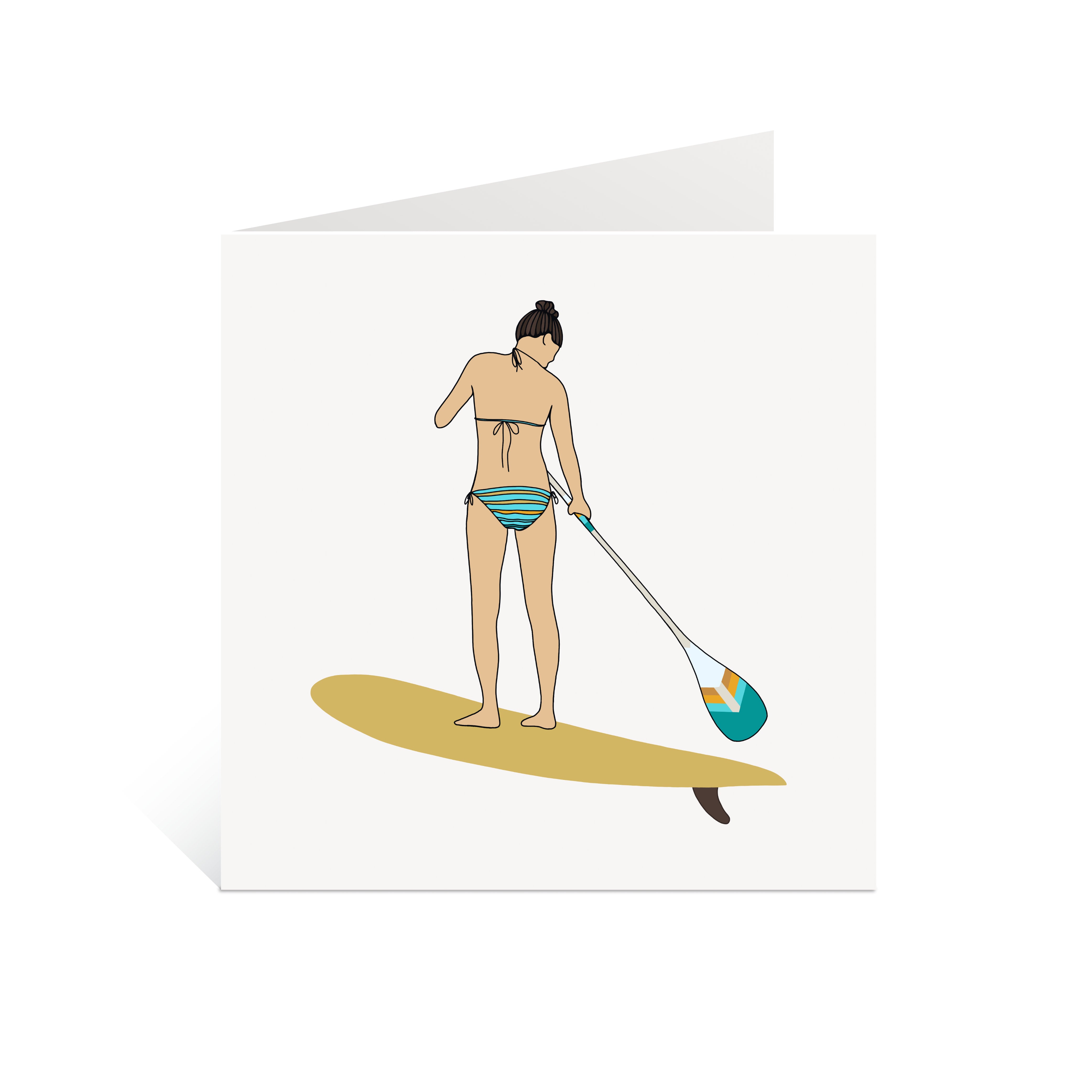 Art in deals surf paddle board